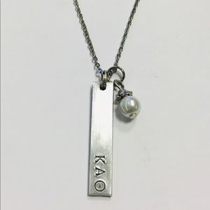 Kappa Alpha Theta KAT sorority necklace